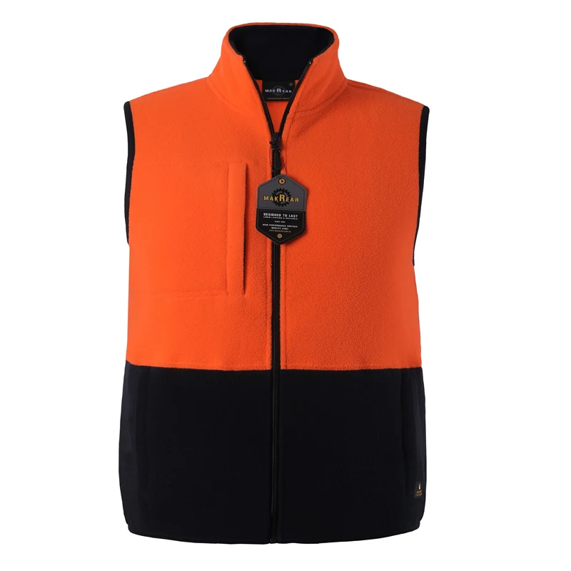 Top Quality Custom Safety Hi Vis Polar Fleece Vest