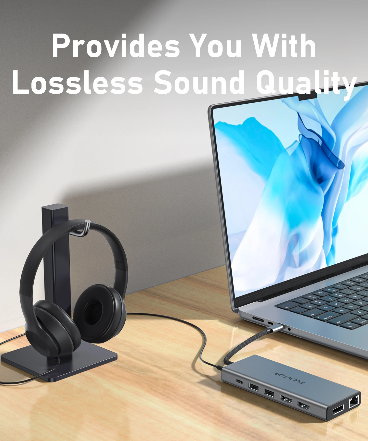 pulwtop 14 in1 USBC Hub multiport HD.MI usb-c charge docking ethernet c 11 in 1 usb type c hub for Computer/laptop/macbook