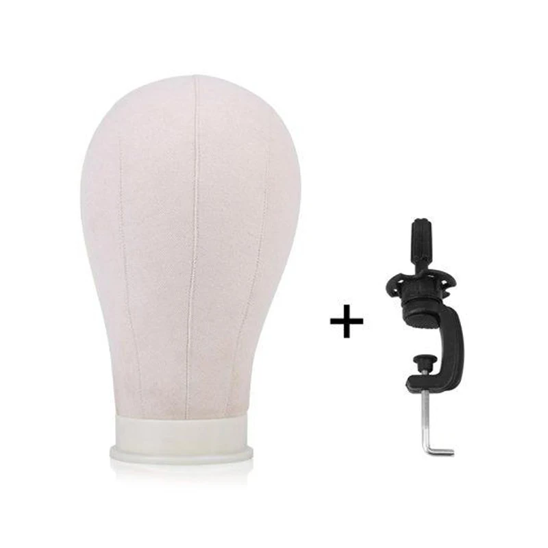 
Mannequin Head for Wig Making 21/22/23/24 inch Canvas Model Head 