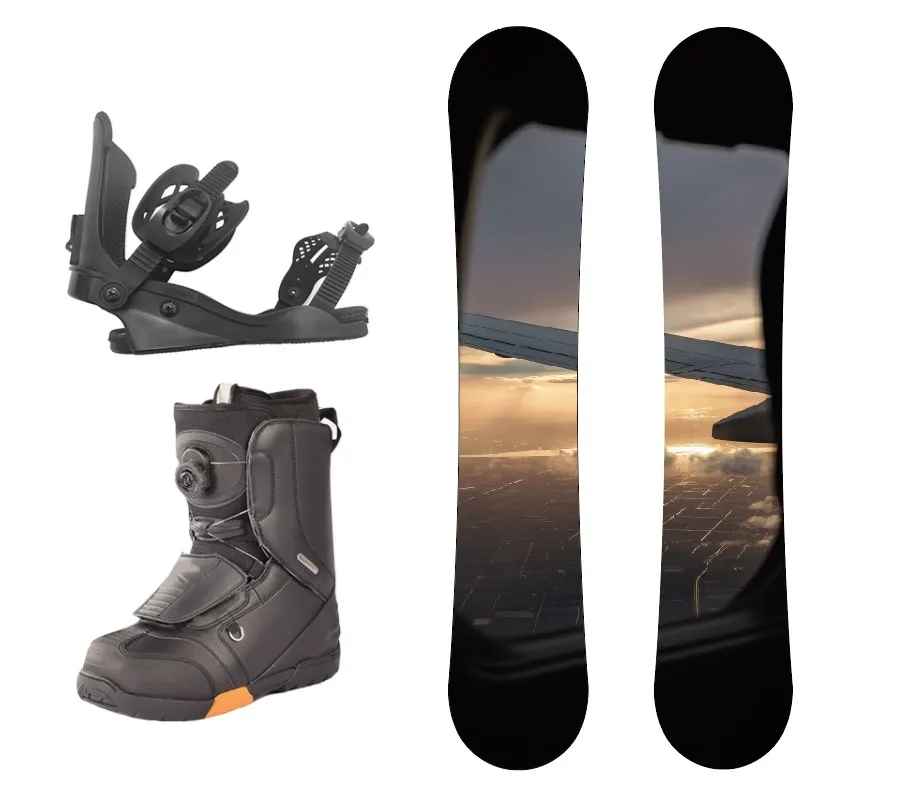 Customized adult freestyle snowboard