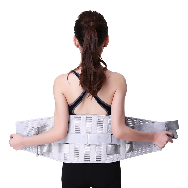 Adjustable Elastic Waist Support Belt Breathable Back Lumbar Support Brace