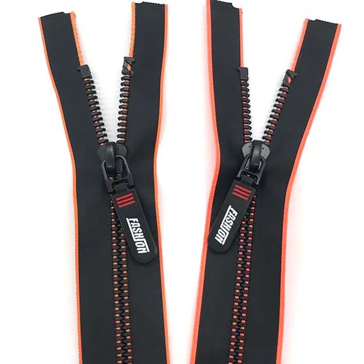Custom Zipper #5 Special Resin Corn Teeth Waterproof Open End Zipper