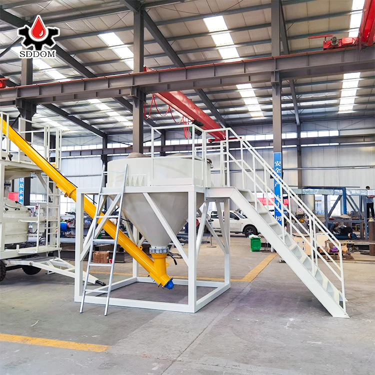 SDDOM CE ISO high quality easy installation 3m3 1m3 mini big bag cement silo china fly ash silo with breaker