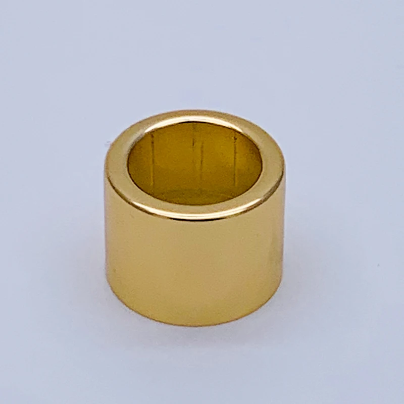 15mm aluminium gold silver  perfume crimp sprayer pump with collar and cap