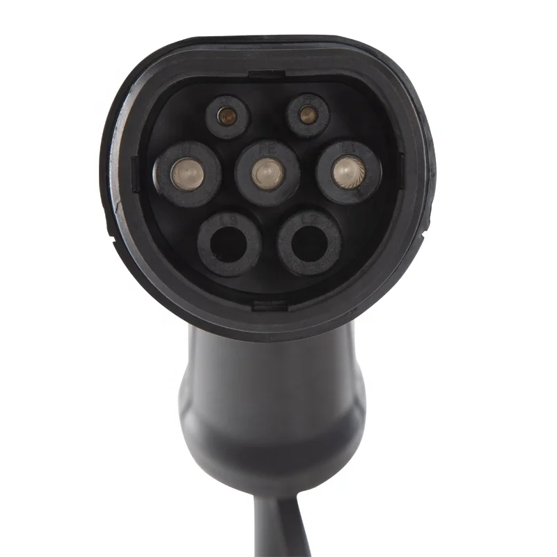 
32A 3Phase 480V 22KW IEC62196 Type 2 New Energy Car Charging Cable Workersbee Type 2 EV charging Cable 