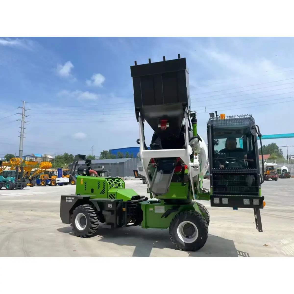 Good Quality Concrete Mixer Truck Drum Transfer Cement Mixing Tank Trailer Price