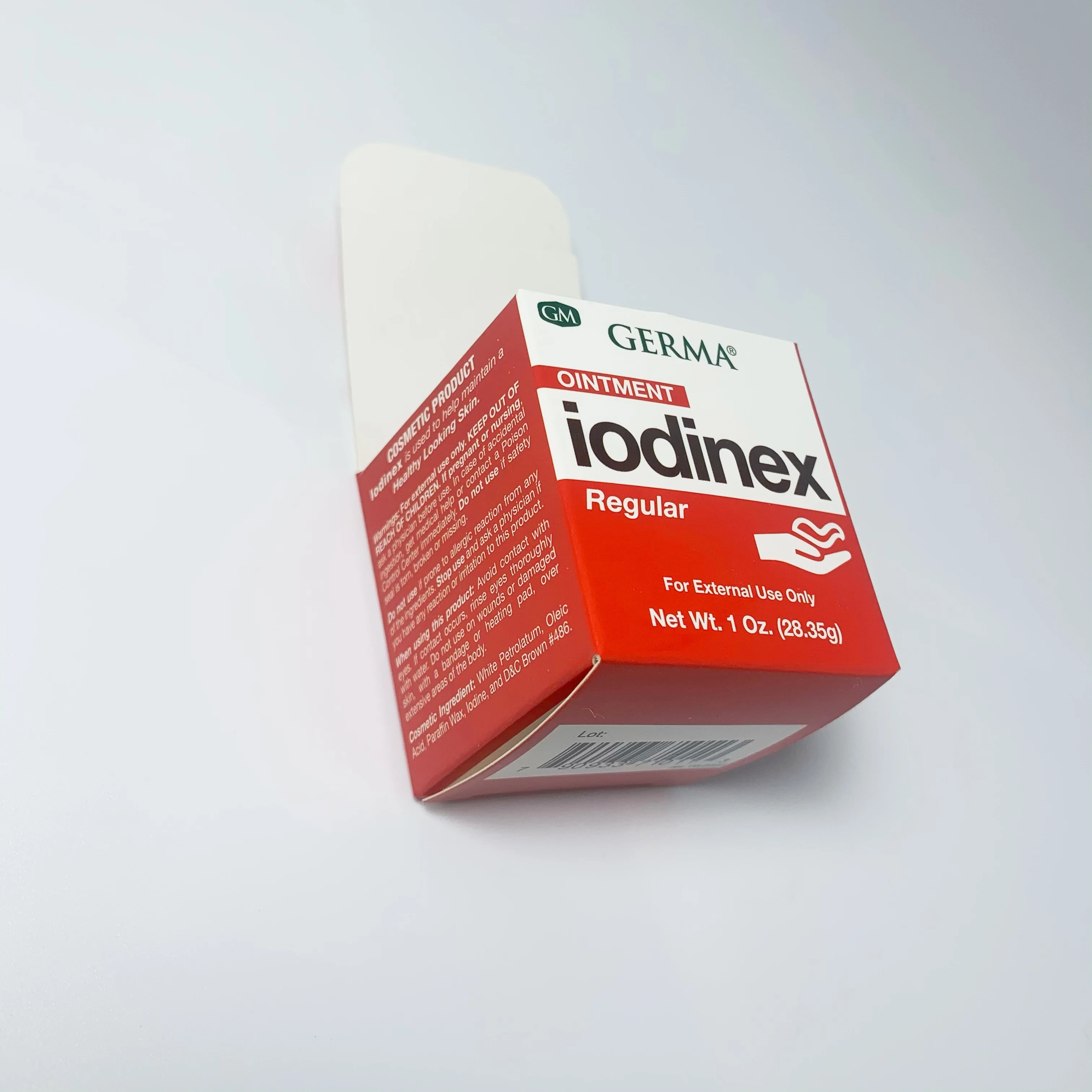 Customized Decorative Lid  Ointment Pill Vial Pharmaceutical Pharma Medicine Paper Cardboard Packaging Box