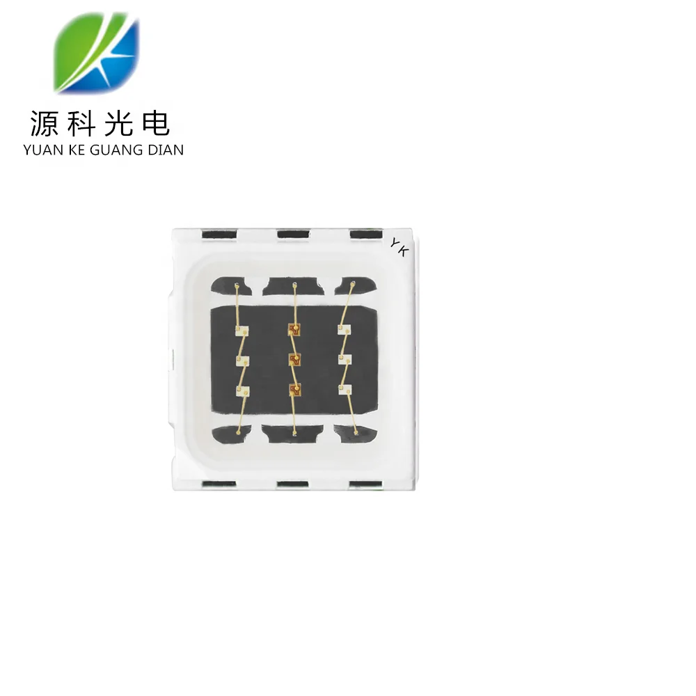 High quality 1.5W SMD 5050 5054 5074 LED Chip RGB and rgbw datasheet Diode Light Source