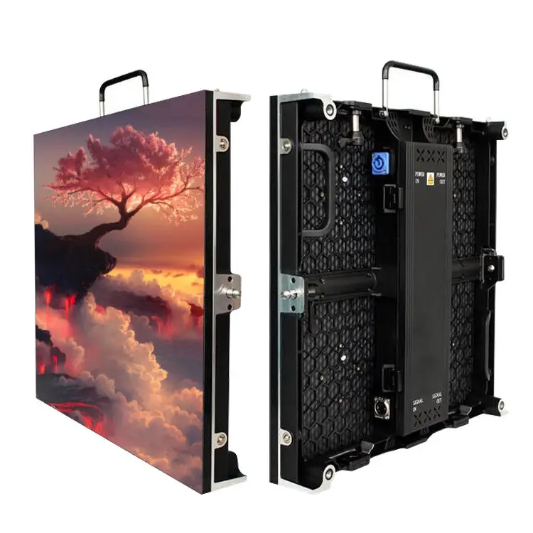 P3.91 500*500 Reasonable Price Novastar Cabinet Rental Equipment Advertising Screen Display Indoor Pantalla Led P3.91 500X500