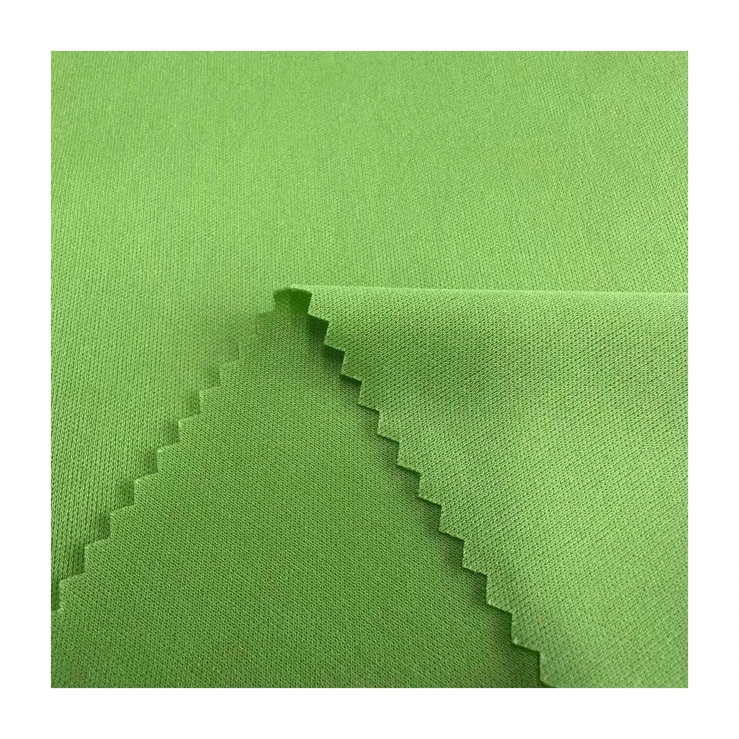 Garment 110gsm 100% Polyester Interlock Jersey Fabric Sublimation Blank White Color for T-shirt and lining