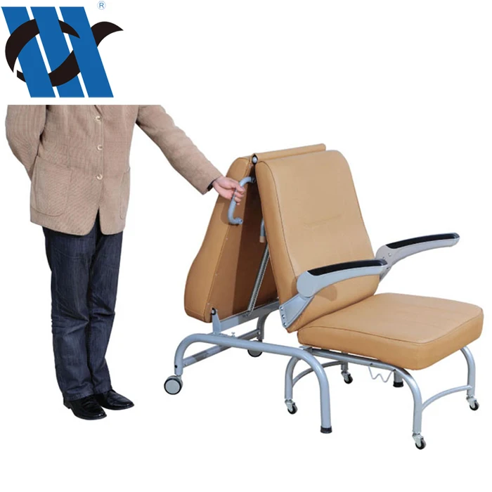 BDEC102 Hospital Sleeping Chair Bed ,Hospital Nursing Accompany Chair, Reclining Hospital Chair