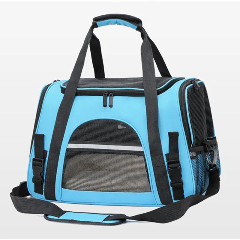 Airline approved foldable portable soft pet carrier dog and cat travel bag