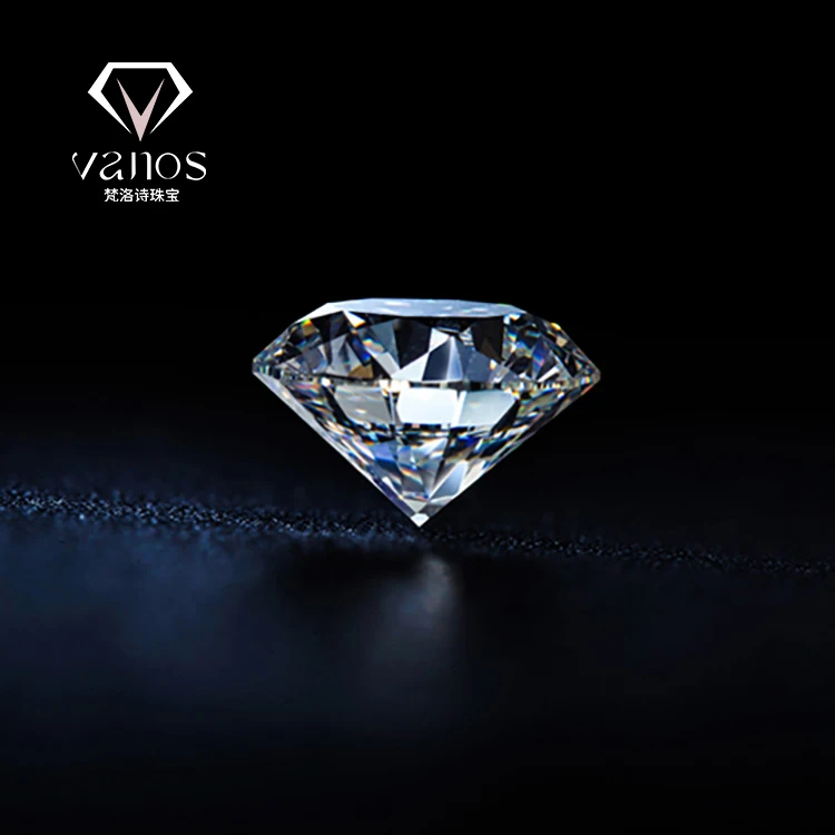 China Supplier Wholesale Large Size CVD Lab Grown Diamond 1 Carat White HPHT Synthetic Loose Lab Made Diamond IGI Certificate