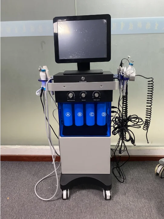 12 In 1 Oxygen Injection Hydro Dermabrasion Machine Clean Tignten Skin Hydrodermabrasion Facial Machine Discount Hydro wonder