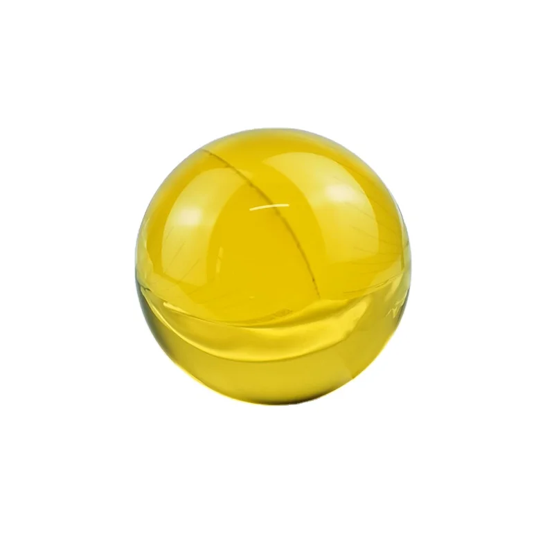 
Hot selling high quality K9 Feng Shui home decoration souvenir gift golden crystal ball 