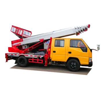 JMC car 32meters ladder car price 36m high altitude ladder truck High-altitude ladder platform truck