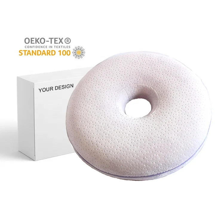 Factory Sales Round Seat Cushion with Holes Round Memory Foam Seat Cushion