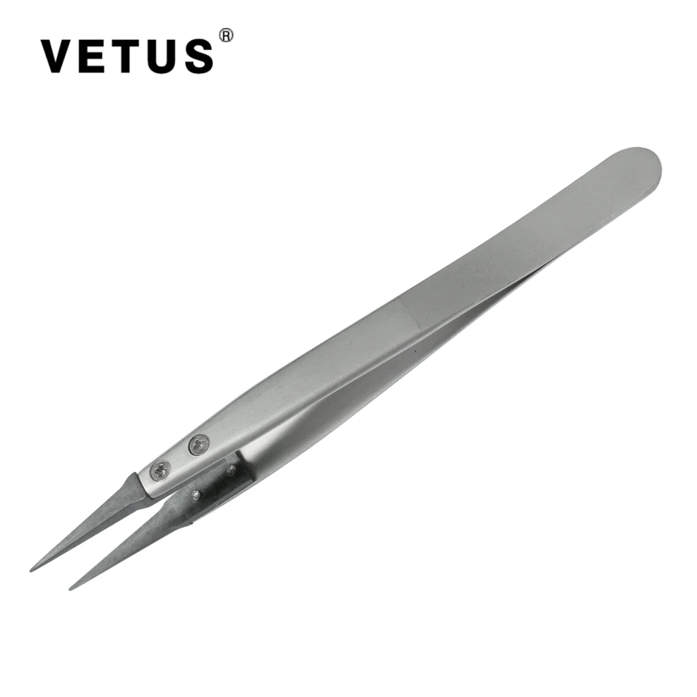 Wholesale Vendor ESD 259 Exchangeable Tip Pinzas Tweezer Plastic Head Pincet Forceps Eyebrow Tweezers Hand Tool