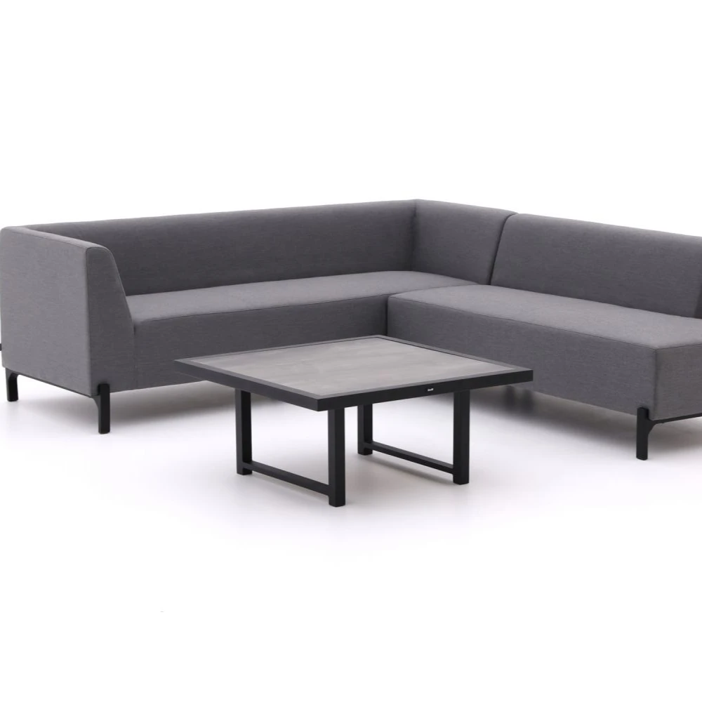 High quality sofa set with comfortable cushion furniture outdoor garden set aluminum for hotel