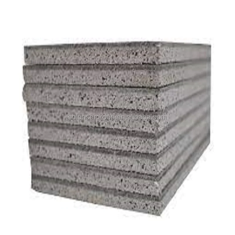 Linxu  Hollow mgo board sandwich panel 10mm width gap PPGI steel surface