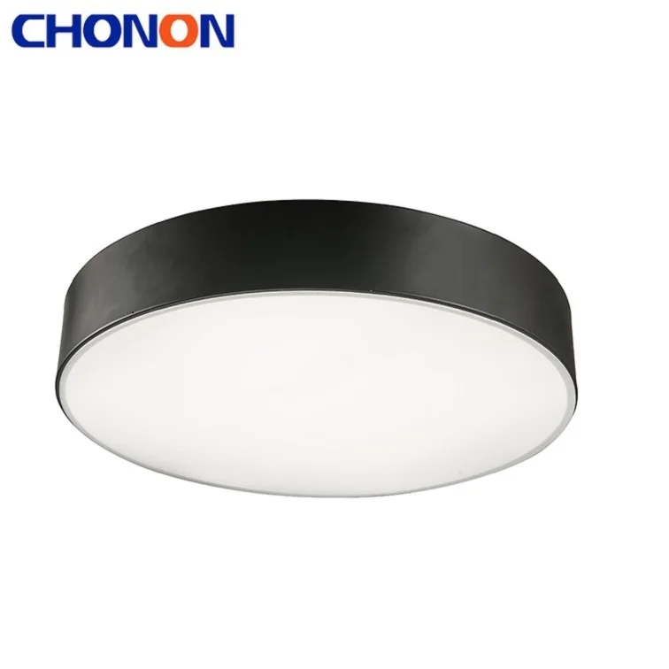 China Chonon 3000 4000 5000 6000K Black White Smd Iron Surface Mounter Led Pendant Light