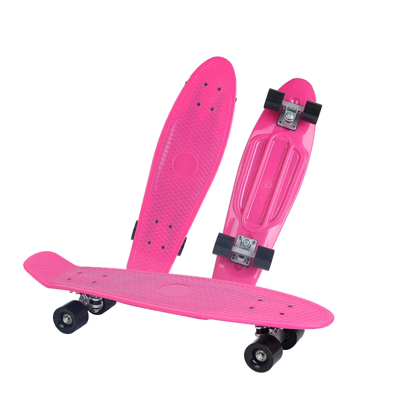 Hot sale 27 inch plastic skateboard penny board with PU wheel