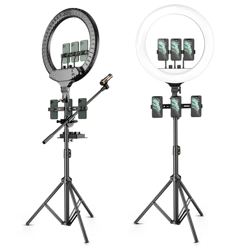 Professional RL 14 18 21 inch Makeup Selfie Studio Video Ring Lamp 36cm 45cm Phone Live Show Stream LED Ring Light