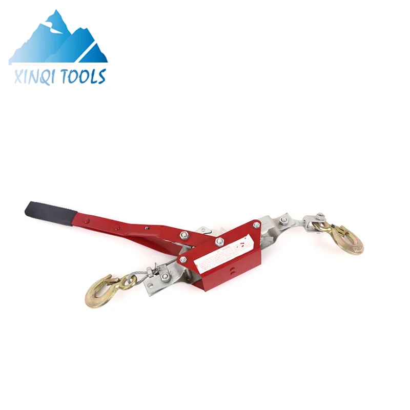 XINQI 4T Wire Cable Hand Winch Puller With Double Gear Hand Winch Cable Puller
