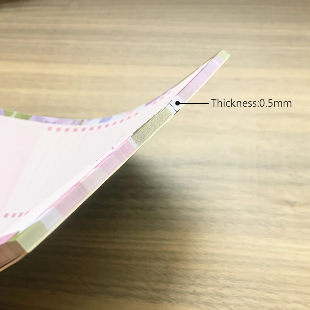3x5 дюймов дешевый блокнот на заказ бумага A5 100 г/м2 настраиваемый для царапин полноцветный Печатный