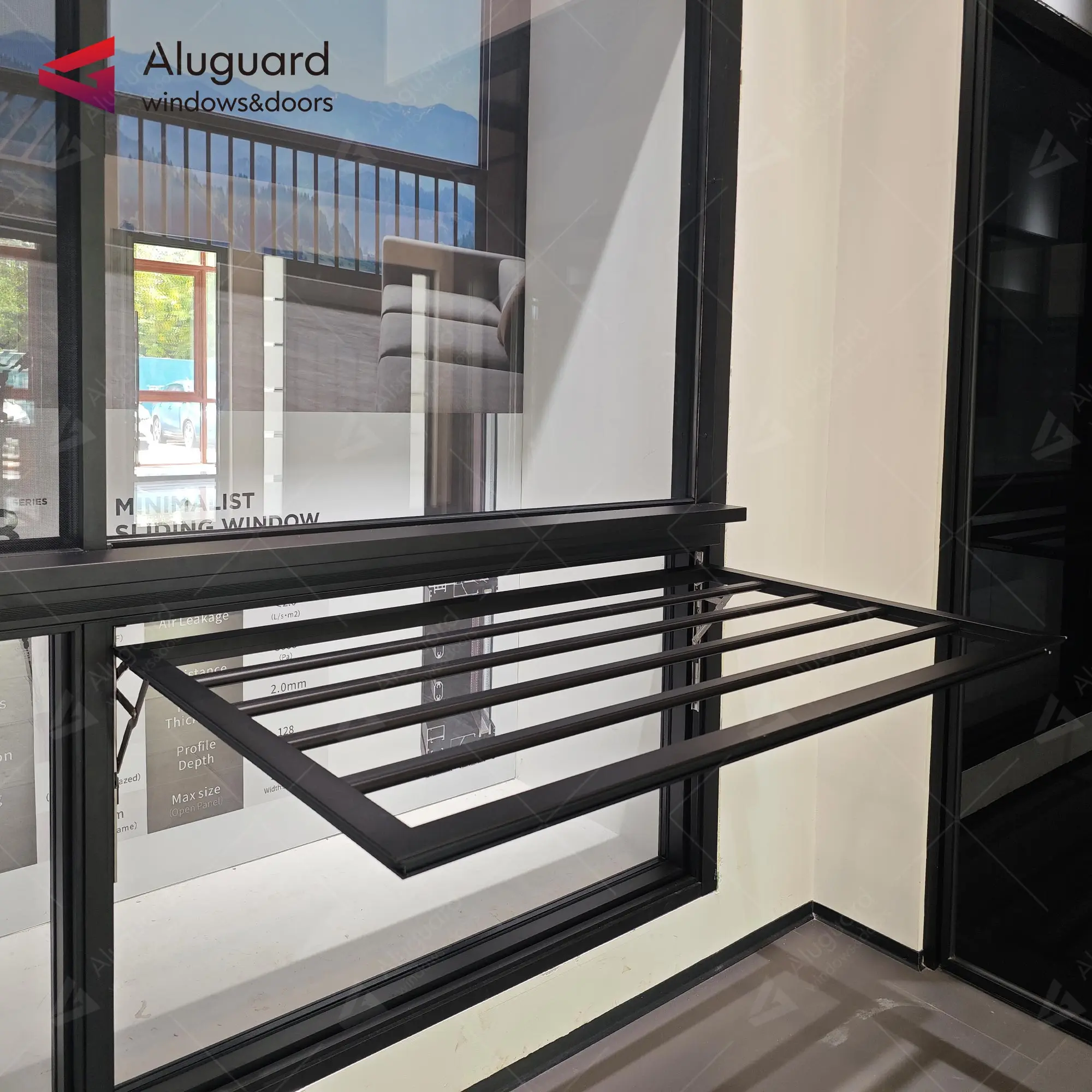 New design nigeria sliding window price High quality window for jindal Australian standard aluminium window section