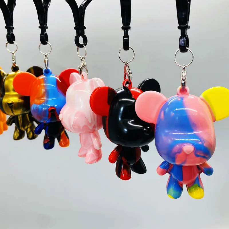 White Embryos Fluid Bear Painting Customized Fluid Bear Box DIY Creative Fluid Bear In Wholesale
