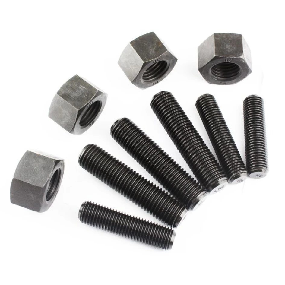astm a193 gr b7 ASTM A193 B7 Stud Bolt b7 l7 Stud Bolts With Nuts Thread Rod Stud Bolt And Nuts