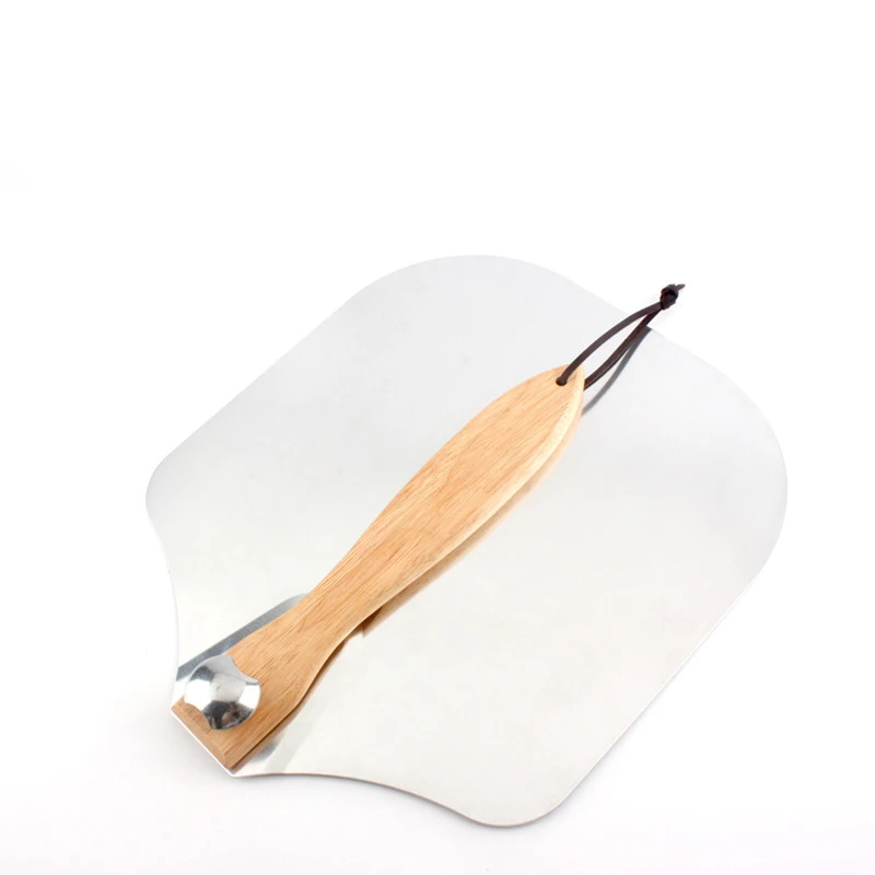 14 inch pizza spatula premium pizza cutter aluminium alloy pizza peel set kit