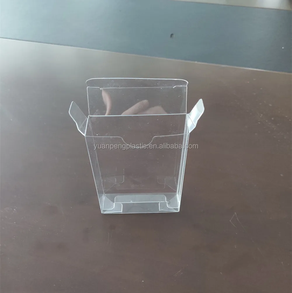 Cube Gift Acetate Box Transparent PET Packaging Clear Vinyl PVC Box Packaging Plastic Boxes