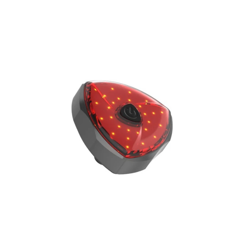 
2021 high quality USB rechargeable Gravity sensing intelligent bicycle brake taillights light 