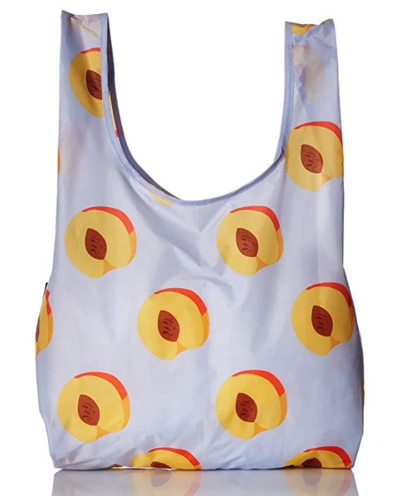 Standard Reusable Shopping Bag, Eco-friendly Ripstop Nylon Foldable Grocery Tote