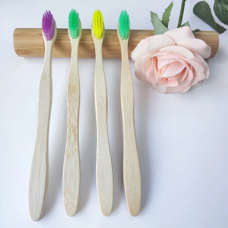 Eco Friendly Approved Customisable Charcoal Soft Bristles Bpa Free Convertible Bamboo Toothbrush With Eco-friendly Packaging