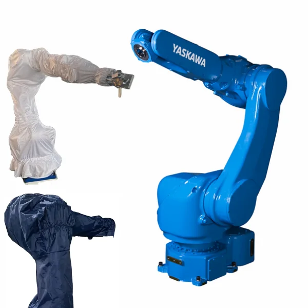Industrial Robot Arm YASKAWA MPX1950 For Car Painting Robot 7kg Payload 1450mm Reach Arm With Painting Protective Suit