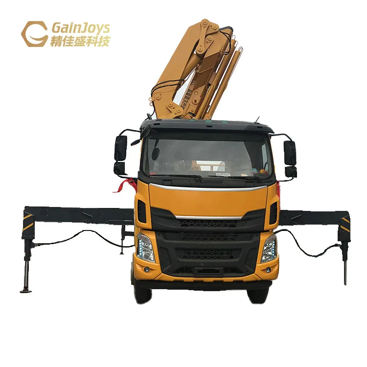 Top intelligent folding arm crane arm crane truck boom truck mounted crane