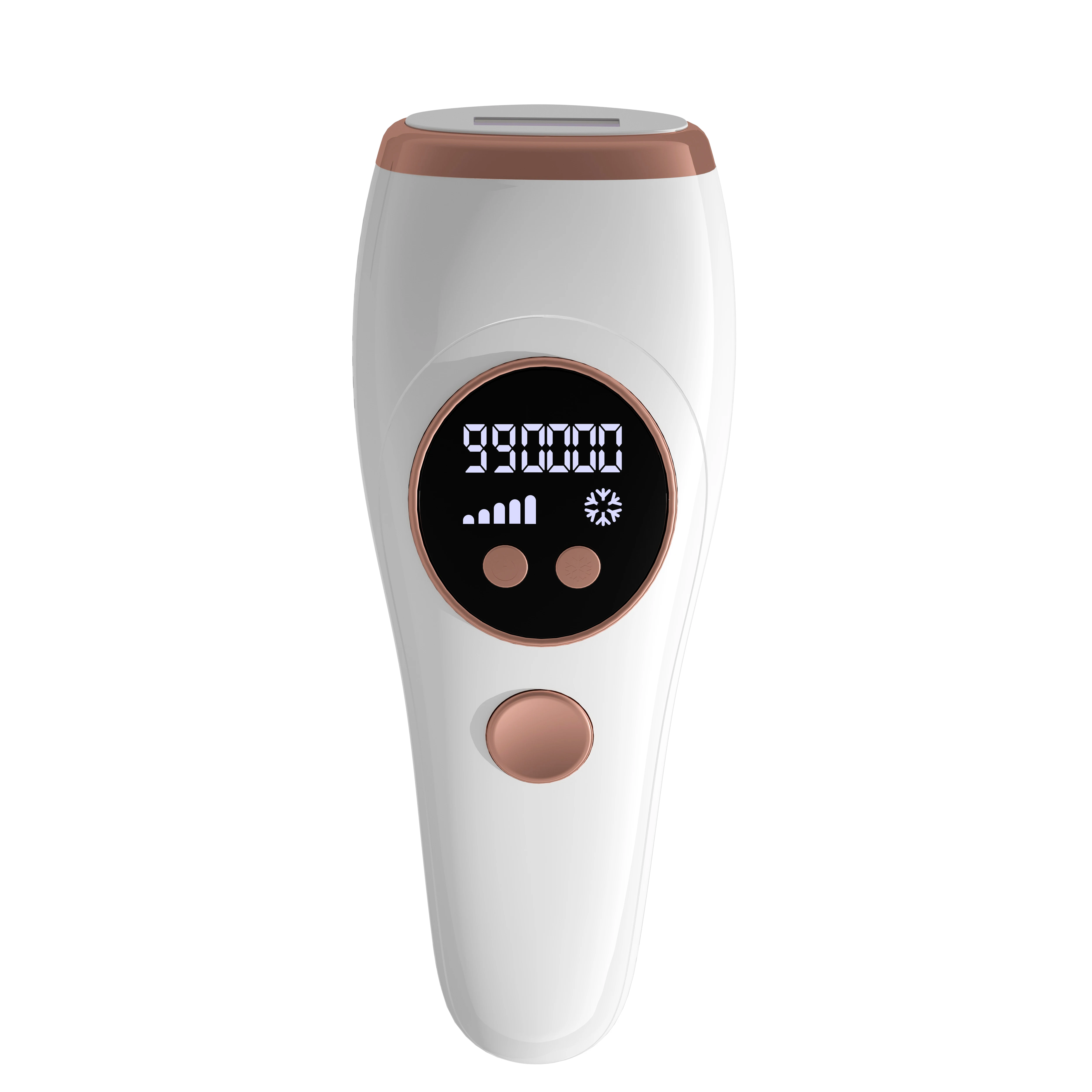 Home Use Palm Sized Laser Portable Painless Permanent Lcd Screen 999999 Flashes Ice Cool Ipl Hair Removal Device