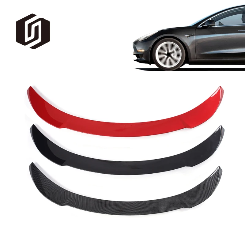  Оптовая продажа автозапчасти спортивный Нижний Бампер для Tesla Model 3 задний бампер из АБС нижний спойлер