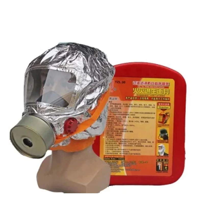 Wholesale Fire Emergency Escape Smoke Gas Mask for Chemical Gas Mask