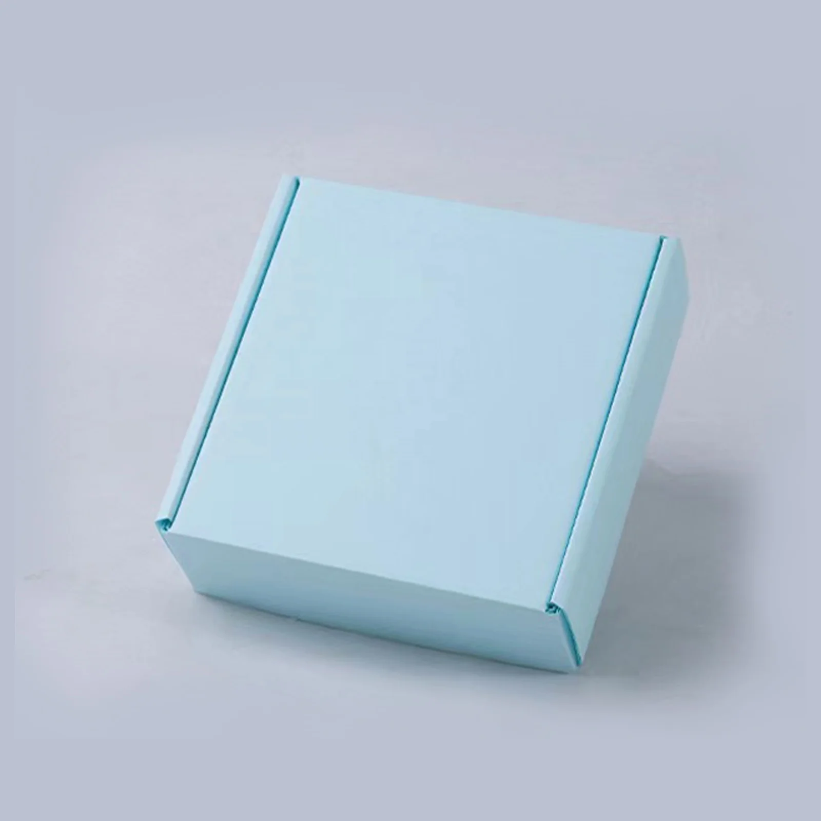 Custom Blue Print Gift Box Wholesale Paper Express Packaging Carton Box Special Cardboard Corrugated Boxes