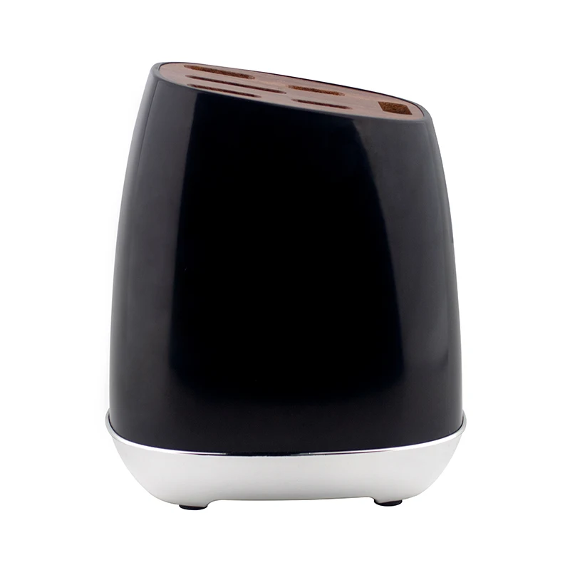 stainless steel 6 pcs knife set plastic handle kitchen knife set knife kit wood handle with block