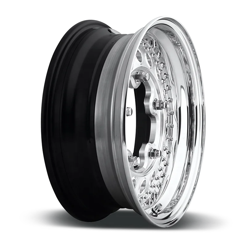 New style high performance light weight T6061 cancave 3 piece custom forged wheel