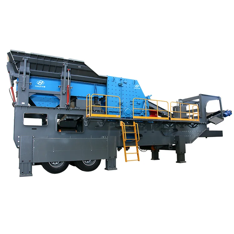 
Mobile Cement Stone Crusher Mini Mineral Stone Crushing Plant 