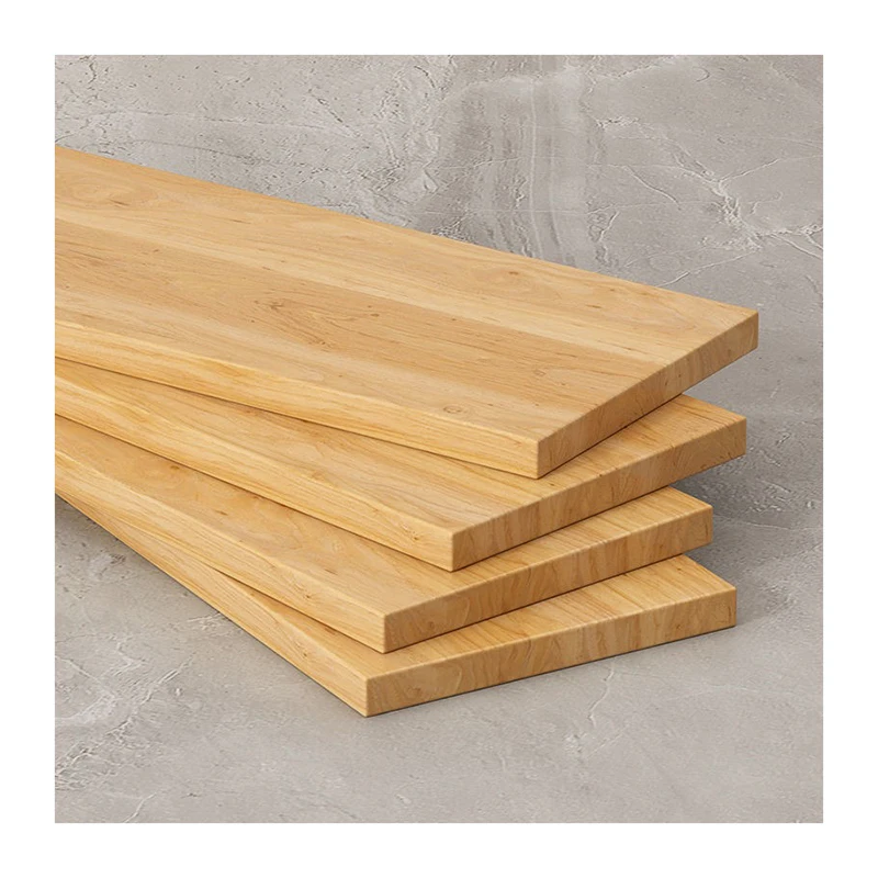 Finger Joint Solid Wood Slab With Live Edge Countertops Table Tops Vanity Tops Worktops Bechtops