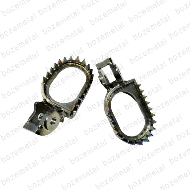 titanium gr5 foot pegs  for KTM dirt bike