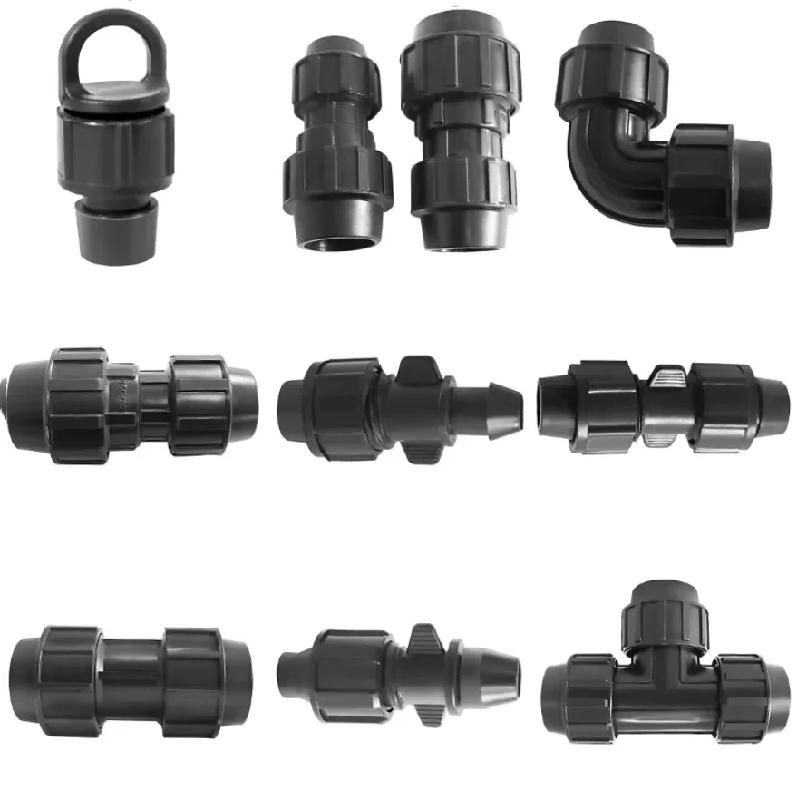 16 MM PE PIPE Barbed Tee Connector for irrigation