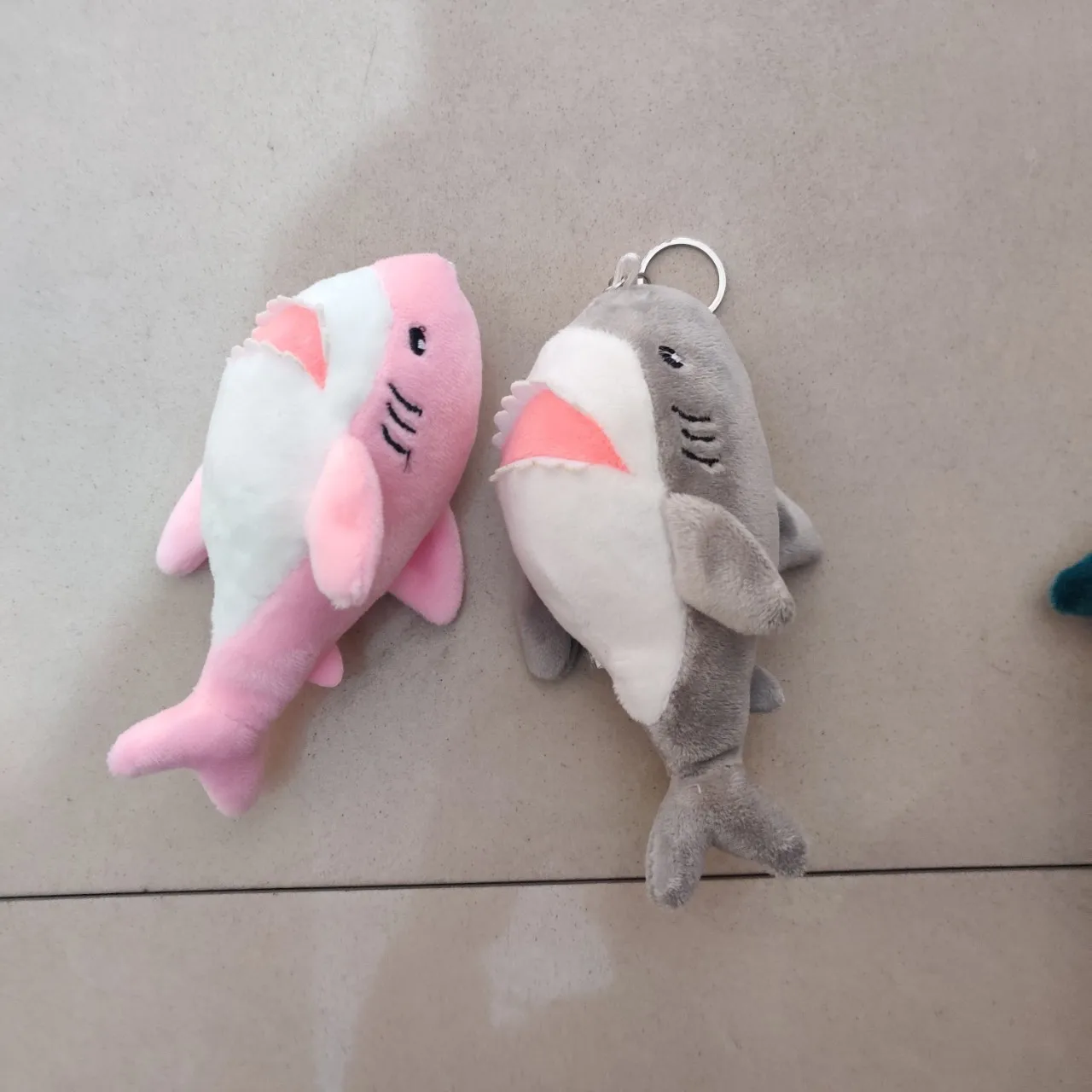 Shark Plush Toy Doll Pendant Key chain Doll Doll shark soft toy blue shark animal